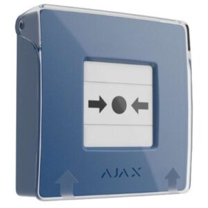 AJAX Manual Call Point Blue Jeweller sold on Security Online