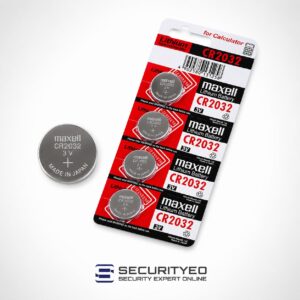 Maxell CR2032-C5 3V lithium coin cell battery pack