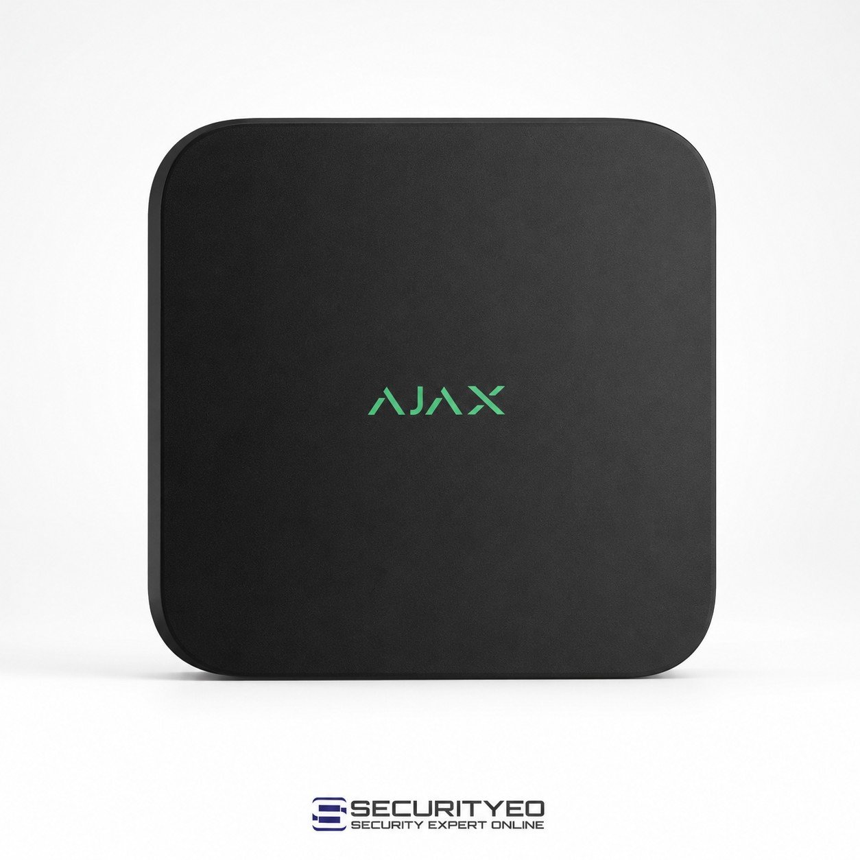 AJAX NVR 8ch Black excl hard drive front view