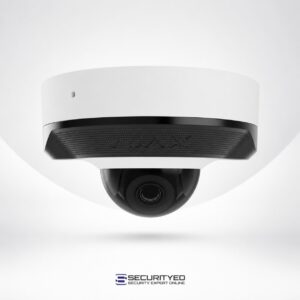 Ajax Dome Camera Mini 8MP 2.8mm White AI security camera