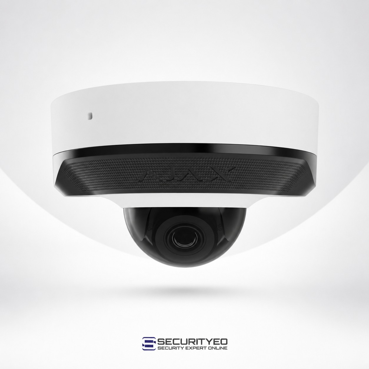 Ajax Dome Camera Mini 8MP 4mm White AI security camera
