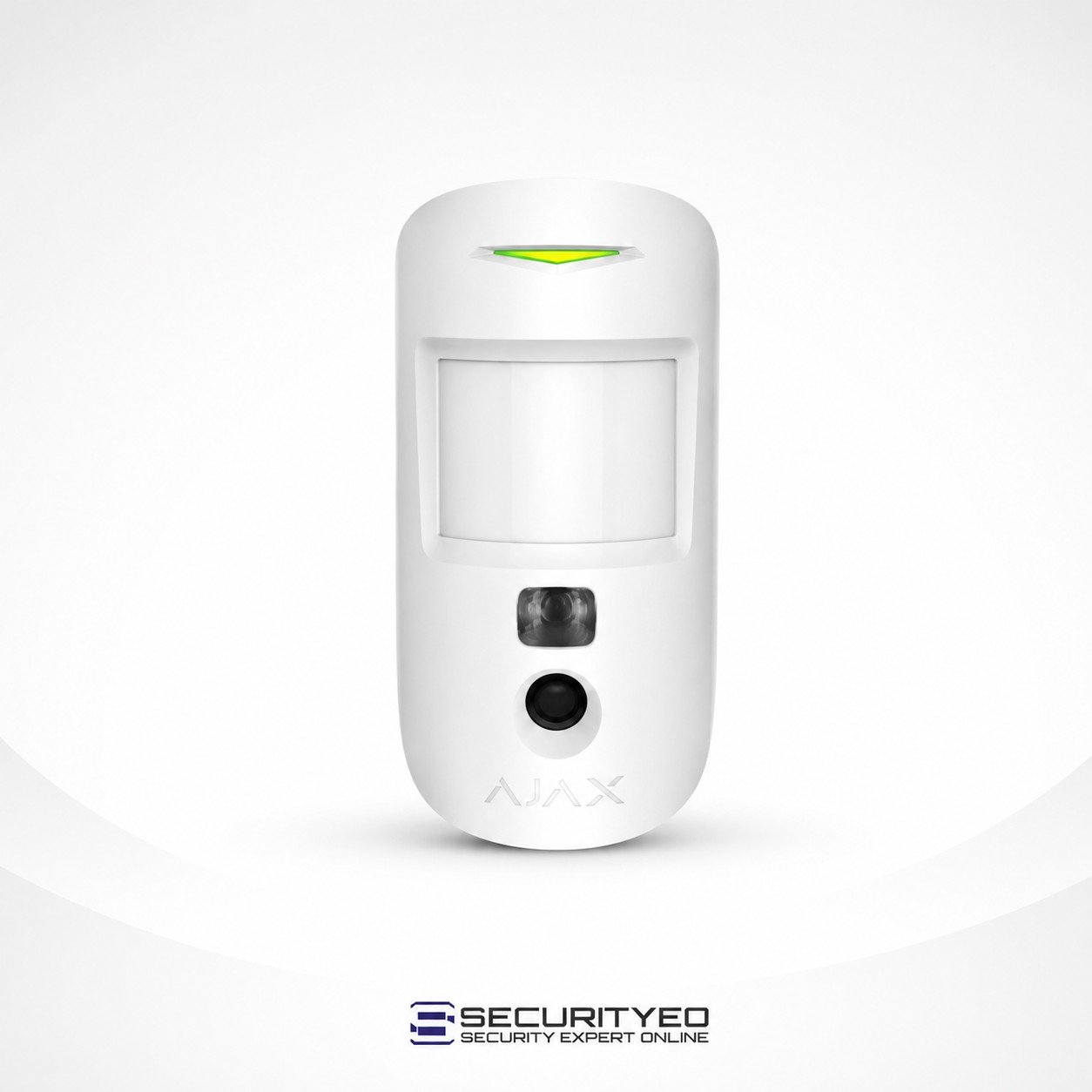 Ajax MotionCam HDR (PhOD) Jeweller White wireless motion detector with photo verification