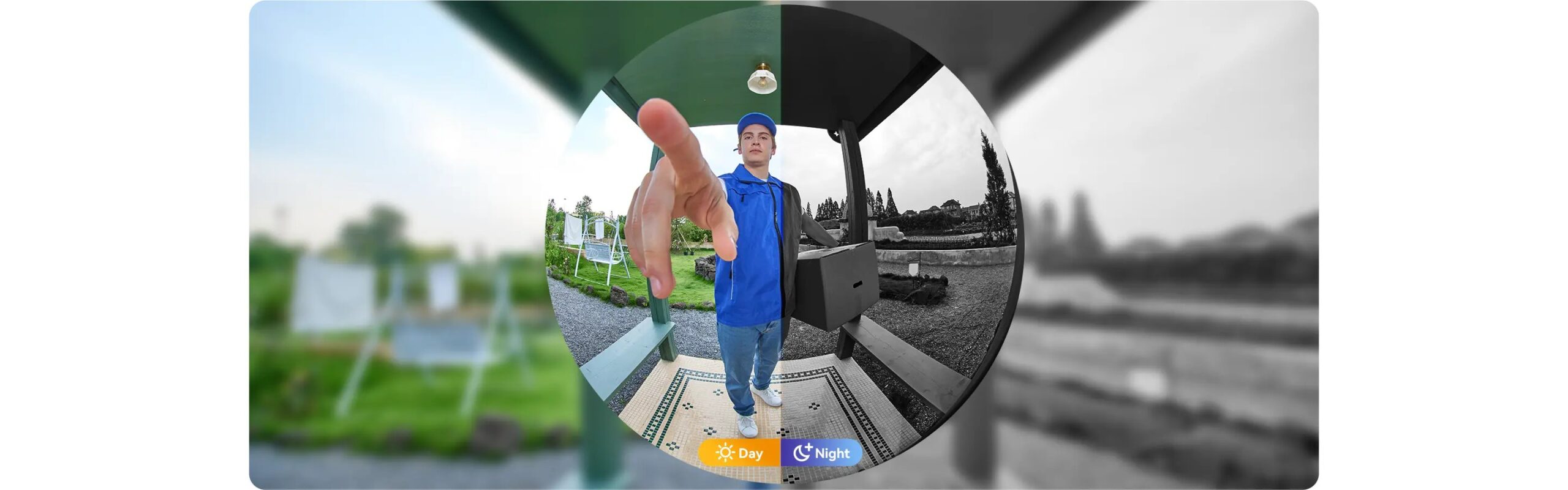 IMOU Doorbell 3 4MP AI Battery Panoramic View Camera Wi-Fi Kit - Image 3