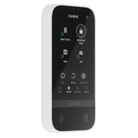 Ajax KeyPad TouchScreen LCD White