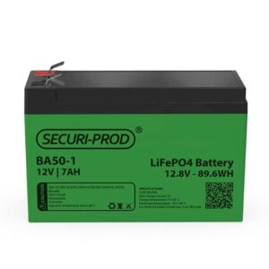 Securi-Prod Lithium Battery 12V 7Ah LiFePO4
