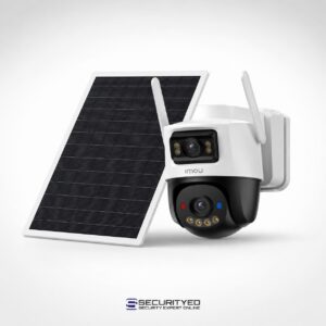 IMOU AOV Dual 4G & Wi-Fi Dual PT Battery Security Camera with Solar Panel