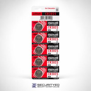 Maxell CR2025-C5 3V Lithium Battery - Single