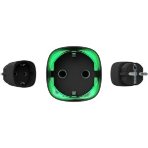 Ajax Socket Black - wireless smart plug with energy monitor
