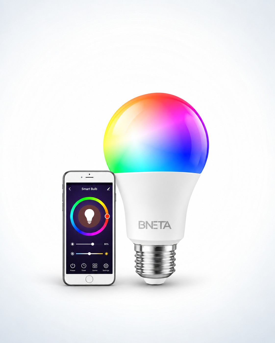 BNETA WiFi LED Bulb Plus E27P with app control